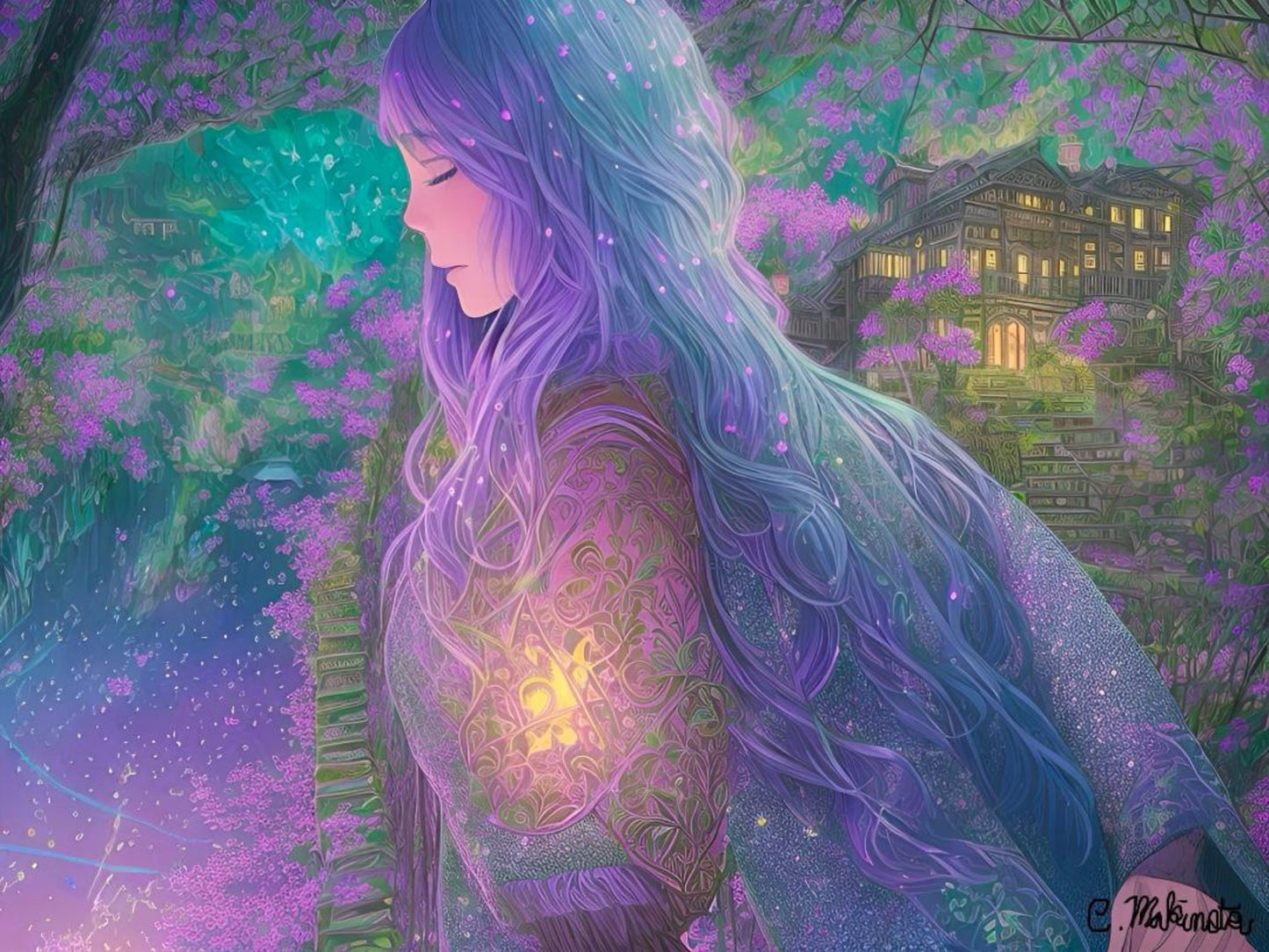 Calm in the Night - 24x36