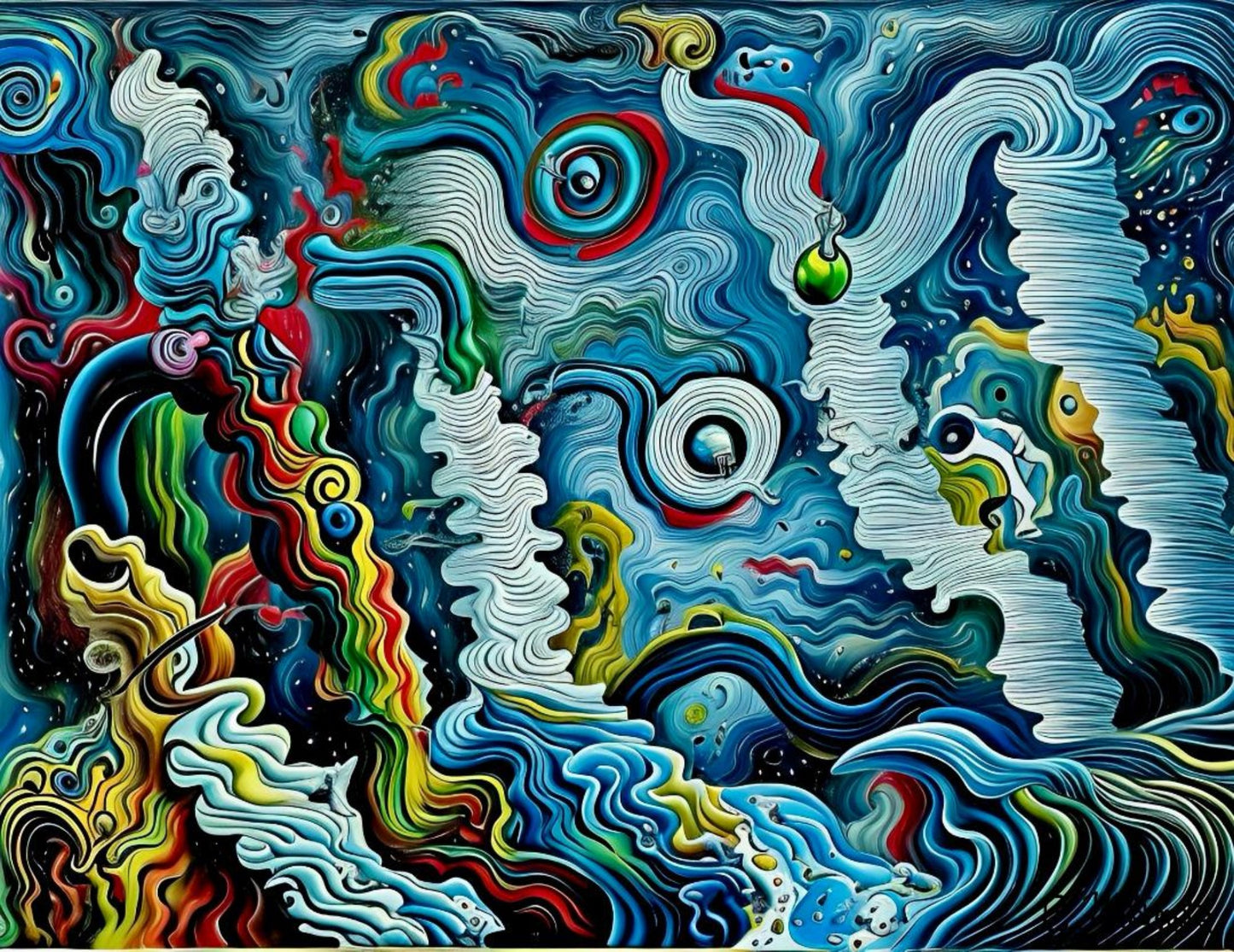 Etheral Ribbons - 24x36