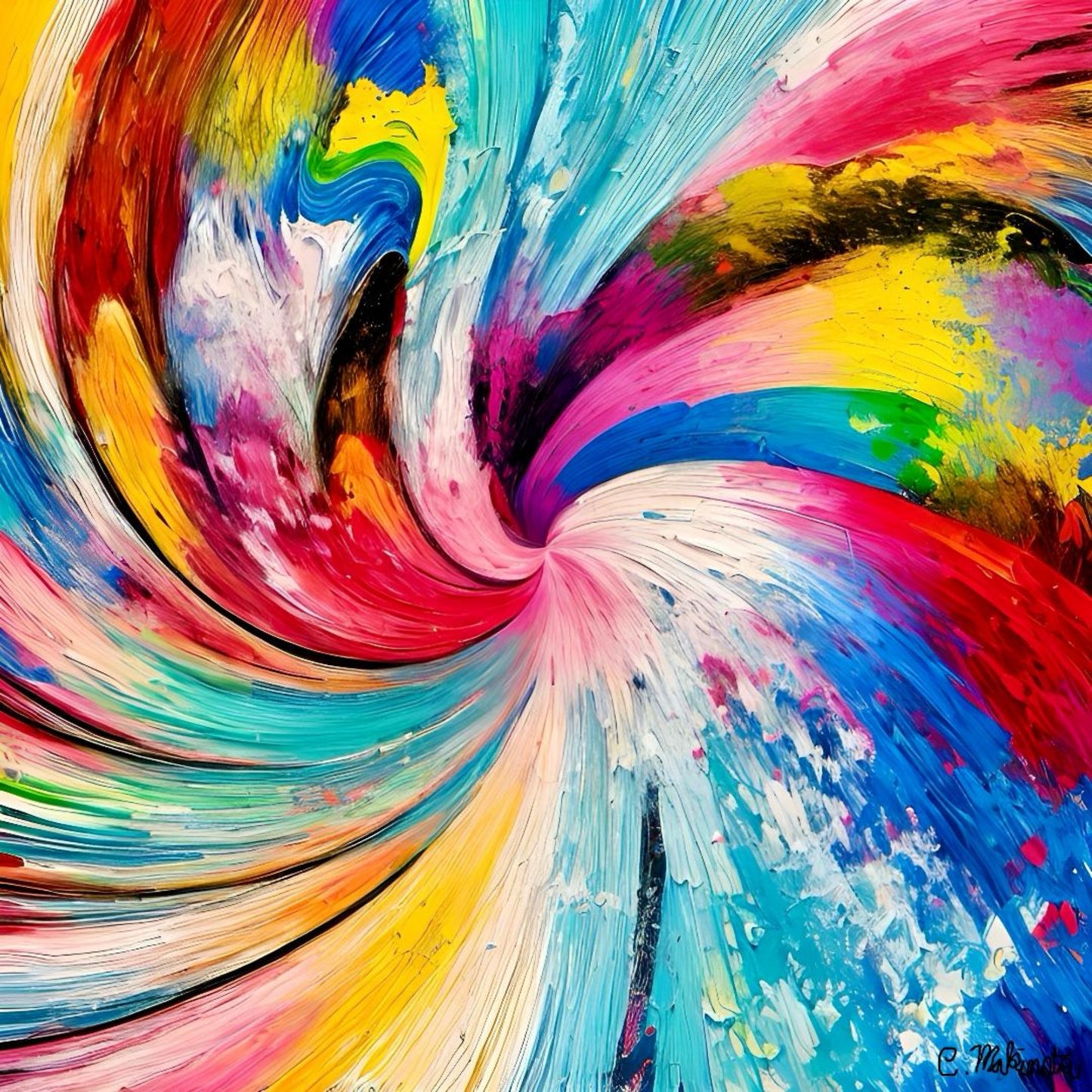 Whirlwind of Beauty - 24x36