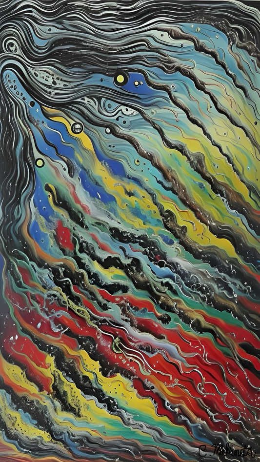 Tides of Color - 20x30